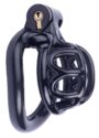 Cage de chasteté courte Lyfy 4 x 3.3cm Noire