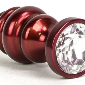 Bijou Anal Alloy 6.5 x 3 cm Rouge