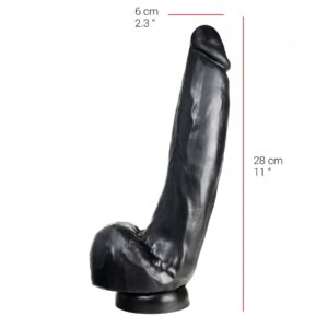 Gros gode Dildorama 21 x 6 cm Noir