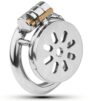 Cage de chasteté en métal Flat 2cm - L