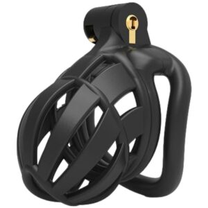 Cage de chasteté Biglea 6.5 x 3.6cm Noir