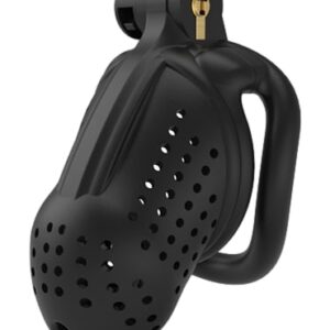 Cage de chasteté Dottia 8.5 x 3.5cm Noir