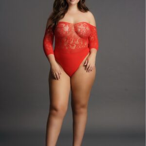 Body CROTCHLESS Rouge