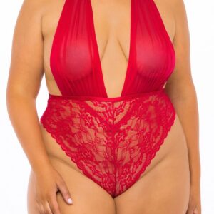 Body Aria Rouge Grande Taille