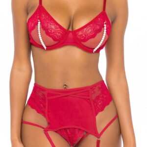 Ensemble Alyssa 2 Pièces Rouge