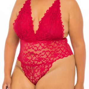 Body Jeana Rouge Grande Taille