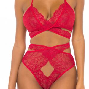 Ensemble Charlena 2 Pièces Rouge