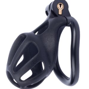Cage de chasteté Netty 11 x 4cm Noire de S à XXL
