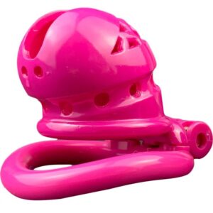 Cage de chasteté Sex Slave S ou M Rose