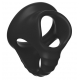 Ballstretcher en silicone Splity Noir