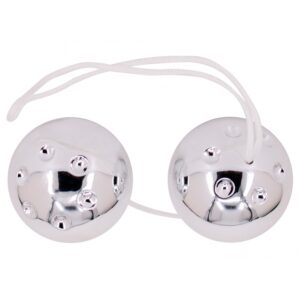 Boules de Geisha Duo Balls Silver