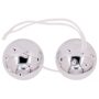 Boules de Geisha Duo Balls Silver