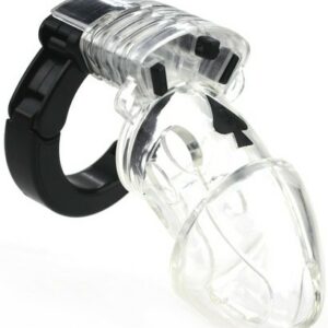Cage de chasteté ajustable 10 x 3.5cm Transparente