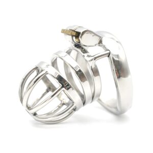 Cage de chasteté en métal Benty 7.5 x 3.3cm