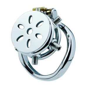 Cage de chasteté en métal Little Pics 3.5 x 3.2cm