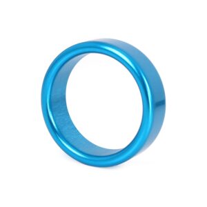 Cockring en aluminium Circle 15mm Bleu