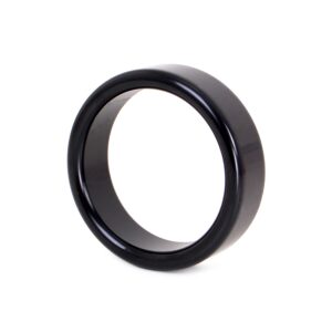 Cockring en aluminium Circle 15mm Noir