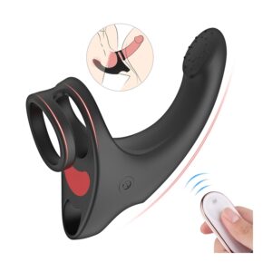 Cockring et Stimulateur périnée Fingeus 10 x 2.5cm - Anneau 30mm
