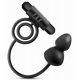 Cockring vibrant et plug Anal Adventures Vibe C-Ring 7 x 4cm