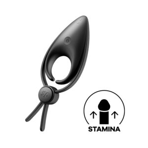 Cockring vibrant Sniper Satisfyer 28mm Noir