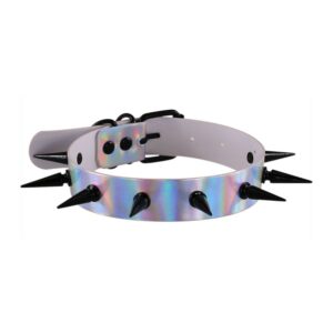 Collier à pointes Piky Laser Argenté