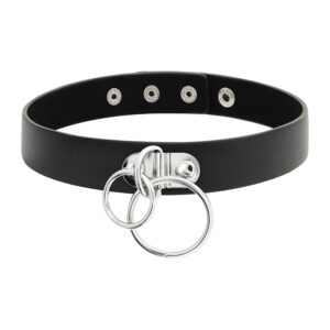 Collier Coquette Double Anneaux