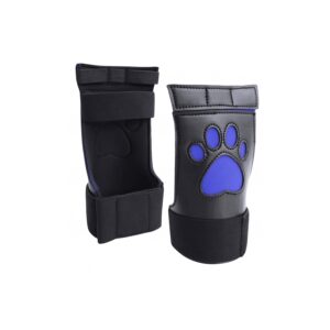 Gants Néoprène Puppy Paw Noir-Bleu