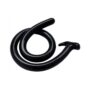 Gode long Mega Snake 100 x 3cm Noir