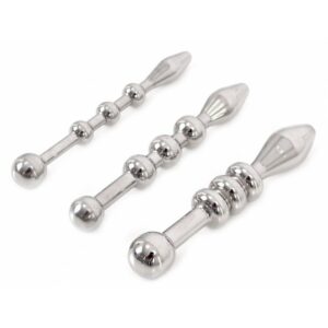 Kit de 3 plugs d'urètre Beads 5.5cm | 6 à 10mm