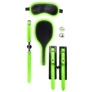 Kit Sm phosphorescent Bondage Glow 5 pièces