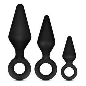 Lot de 3 Plugs Anal Adventures Loop plug