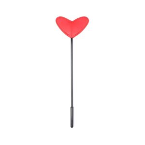 Mini Cravache Heartin 33cm Rouge