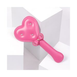 Paddle Bow Heart 30cm Rose