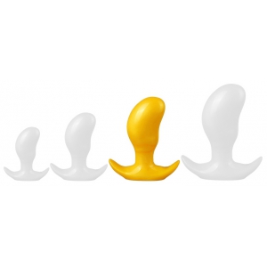 Plug Bean L 15 x 6.5cm Jaune