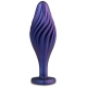 Plug Bijou Anal Silicone Swirling Bling 10 x 3.5cm