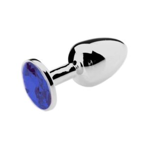 Plug bijou Bleu 8 x 4 cm