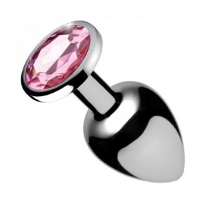 Plug bijou Gem Rose 8 x 4 cm
