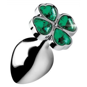 Plug bijou Lucky Gem Trèfle 9 x 4 cm