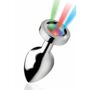 Plug bijou lumineux 8 x 3.4 cm