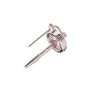 Plug d'urètre percé Spiky 8.5cm - Diamètre 9.5mm