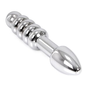 Plug double en métal Rounded 17 x 3.5 cm