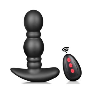 Plug gonflable vibrant Butt Inflat 11 x 3.8cm