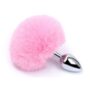Plug Queue de lapin Bunny Tail 6 x 2.7 cm Rose