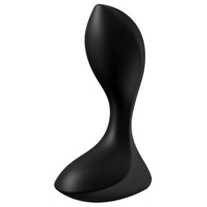 Plug vibrant Backdoor Lover Satisfyer 8 x 3cm Noir