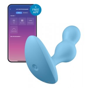 Plug vibrant connecté Deep Diver Satisfyer 9 x 3.2cm