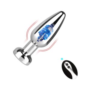 Plug vibrant en métal Vibe Wire 10 x 3.7cm