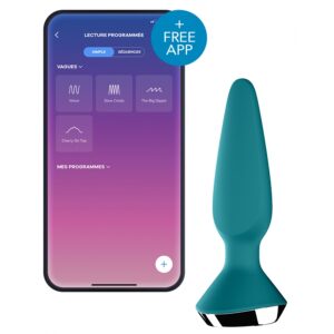 Plug Vibrant Ilicious 1 Satisfyer 10 x 3cm Turquoise