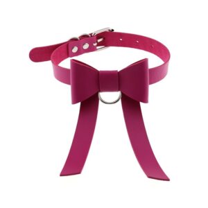 Ras de cou Bow Night Rose
