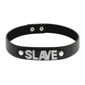 Ras de cou Coquette Slave Noir