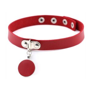 Ras de cou Round Moon Rouge